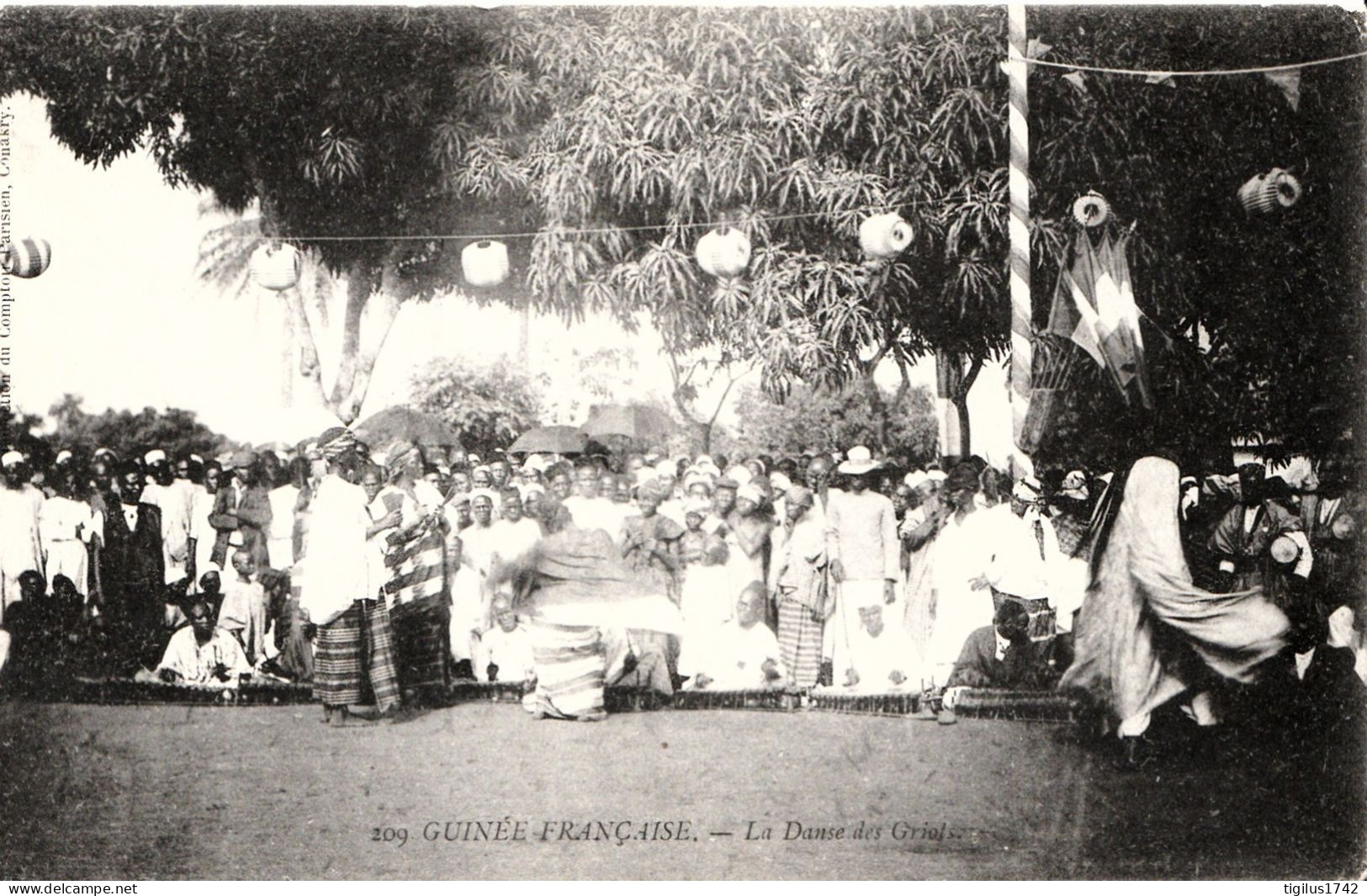 Guinée Française La Danse Des Griots - Französisch-Guinea