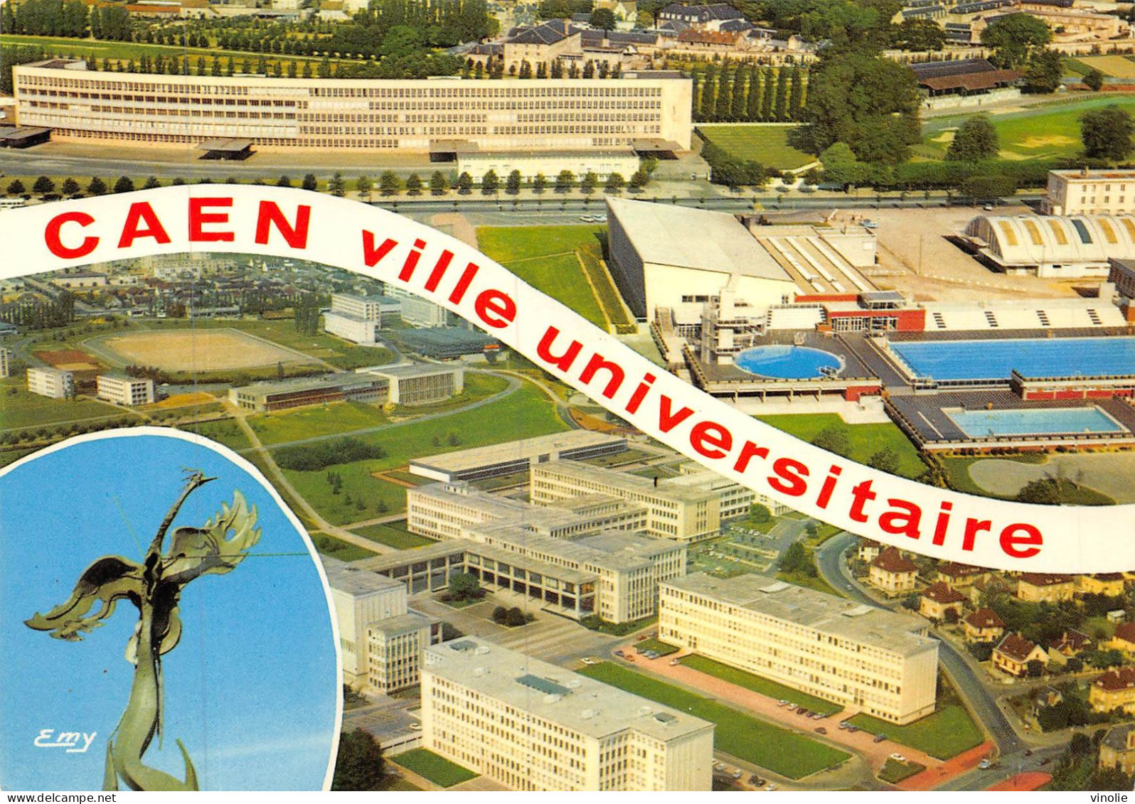 P-24-Mi-Is-2510 : CAEN. CITE UNIVERSITAIRE - Caen