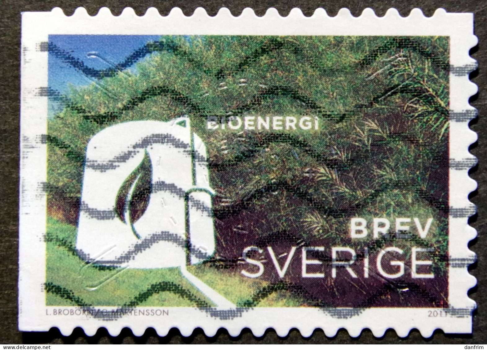 Sweden 2011  Renewable Energy - Natural Power   Minr.2817 ( Lot D 2536 ) - Used Stamps