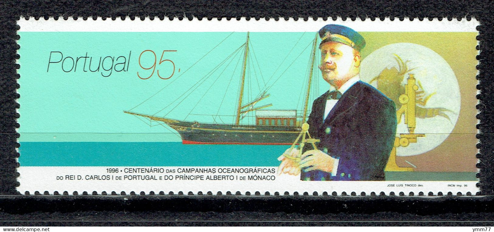 Centenaire Des Campagnes Océanographiques Du Roi Charles Ier Du Portugal Et Du Prince Albert Ier De Monaco. - Unused Stamps