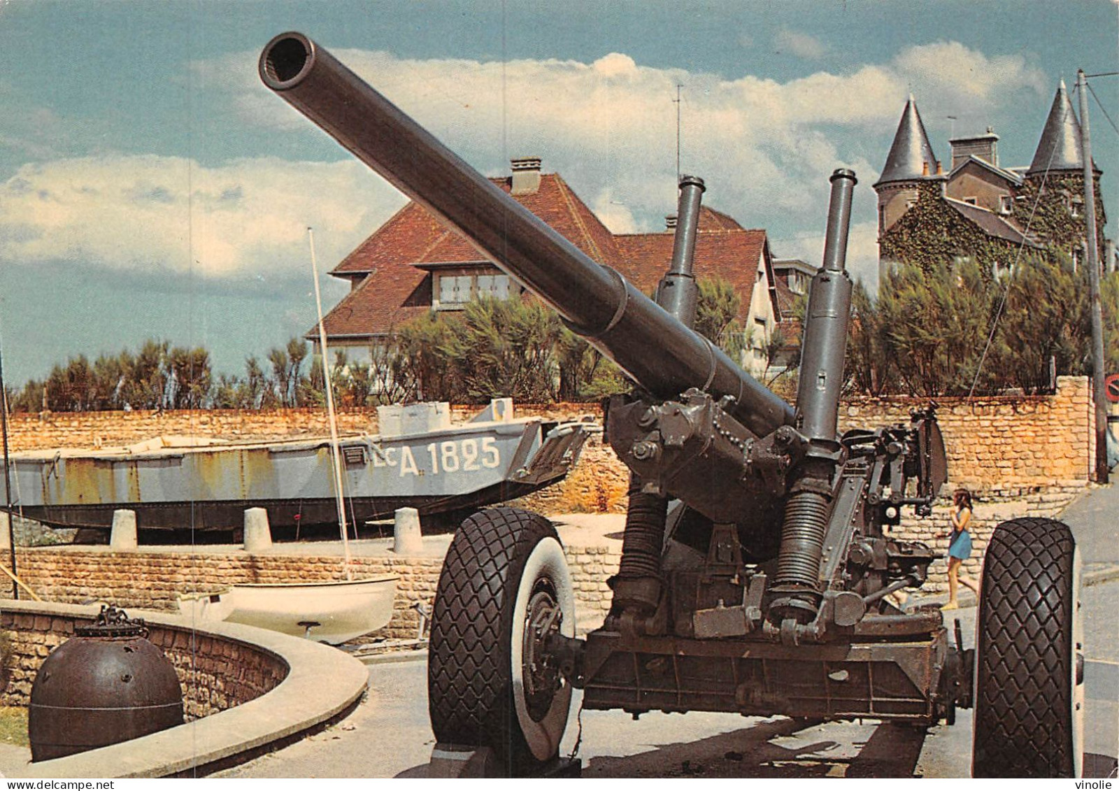 P-24-Mi-Is-2511 : ARROMANCHES. CANON - Arromanches