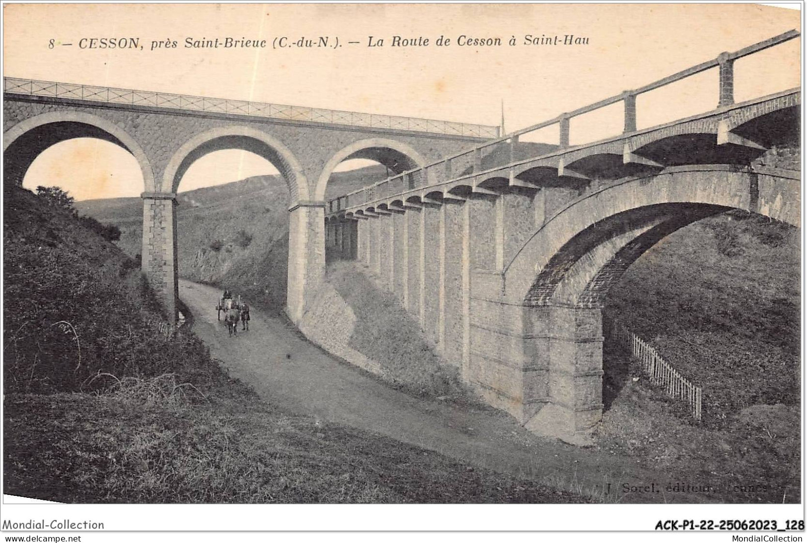 ACKP1-22-0065 - CESSON Près SAINT-BRIEUC - La Route De Cesson à Saint-hau - Saint-Brieuc