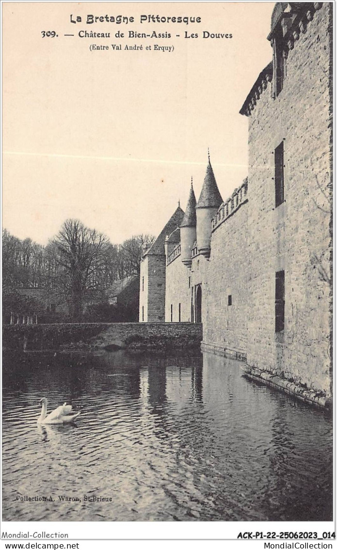 ACKP1-22-0008 - La Bretagne Pittoresque - Château De Bienassis - Les Douves - Entre VAL ANDRE ET ERQUY - Pléneuf-Val-André