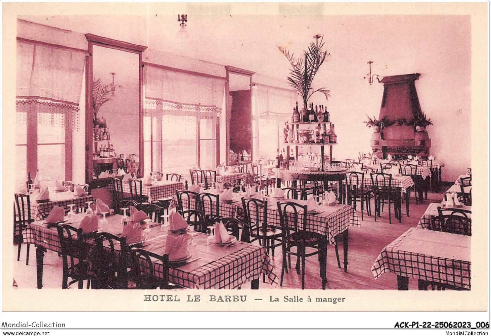 ACKP1-22-0004 - PAIMPOL HOTEL LE BARBU - La Salle à Manger - Paimpol