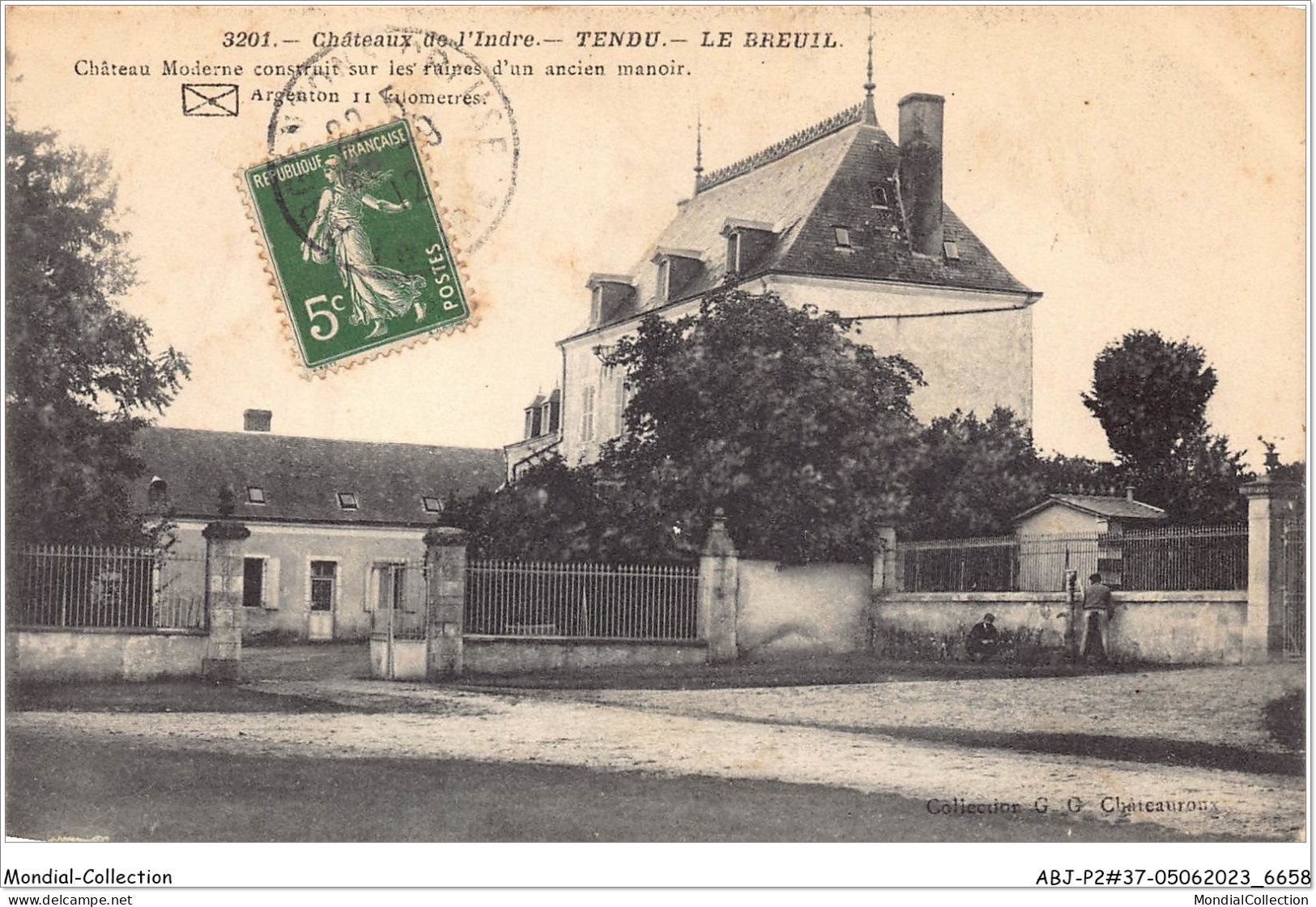 ABJP2-37-0144 - Chateau De L'indre - Tendu - Le Breuil - Autres & Non Classés
