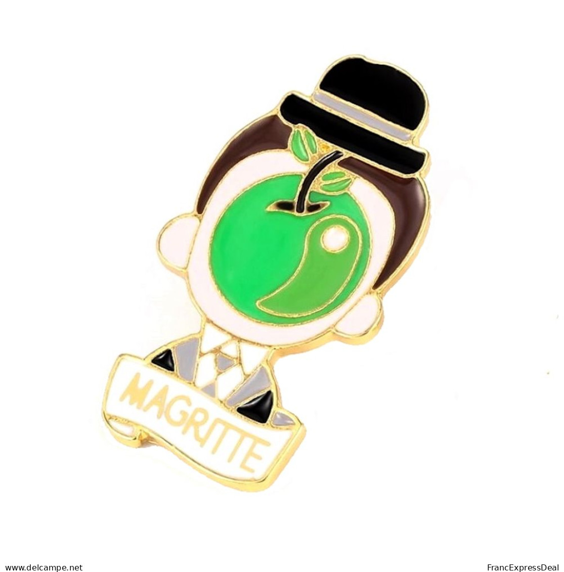 Pin's NEUF En Métal Pins - René Magritte - Personaggi Celebri