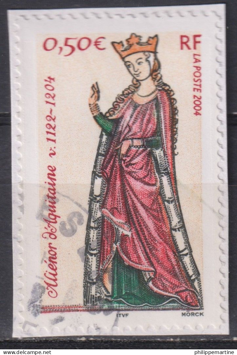 V2P6 - France 2004 - YT 3640 (o) Sur Fragment - Used Stamps