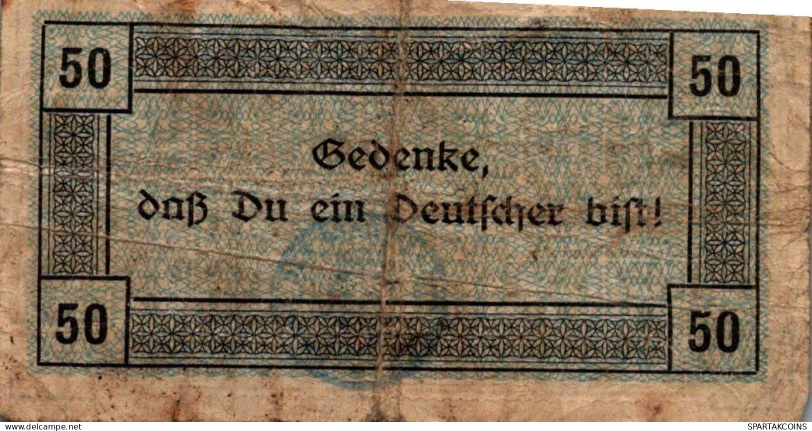 50 PFENNIG 1918 Stadt ESCHWEILER Rhine DEUTSCHLAND Notgeld Banknote #PG476 - [11] Local Banknote Issues
