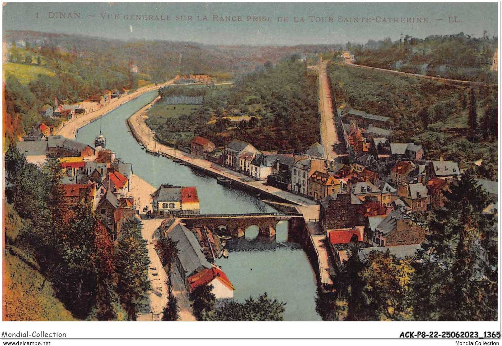 ACKP8-22-0679 - DINAN - Vue Générale Sur La Rance Prise De La Tour Sainte-cathérine  - Dinan