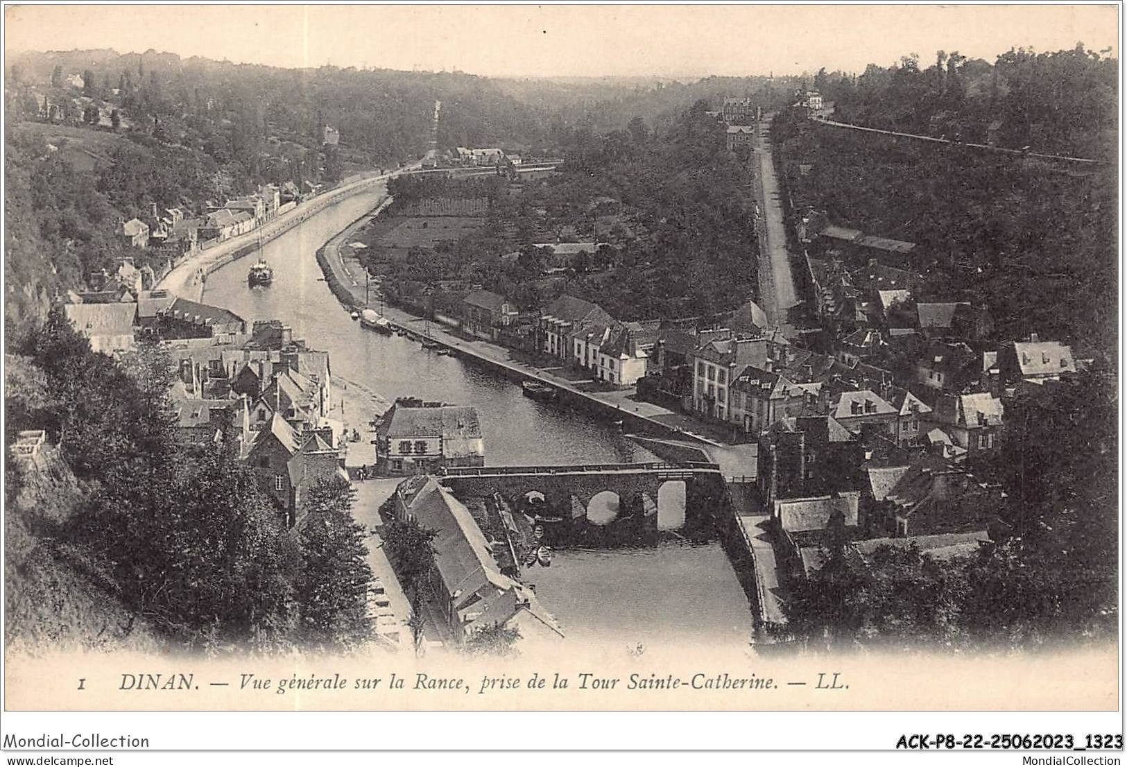 ACKP8-22-0658 - DINAN - Vue Générale Sur La Rance Prise De La Tour Sainte-cathérine  - Dinan