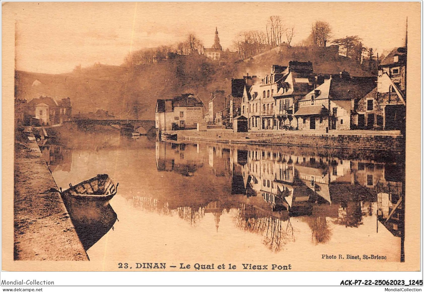 ACKP7-22-0619 - DINAN - Le Quai Et Le Vieux Pont - Dinan