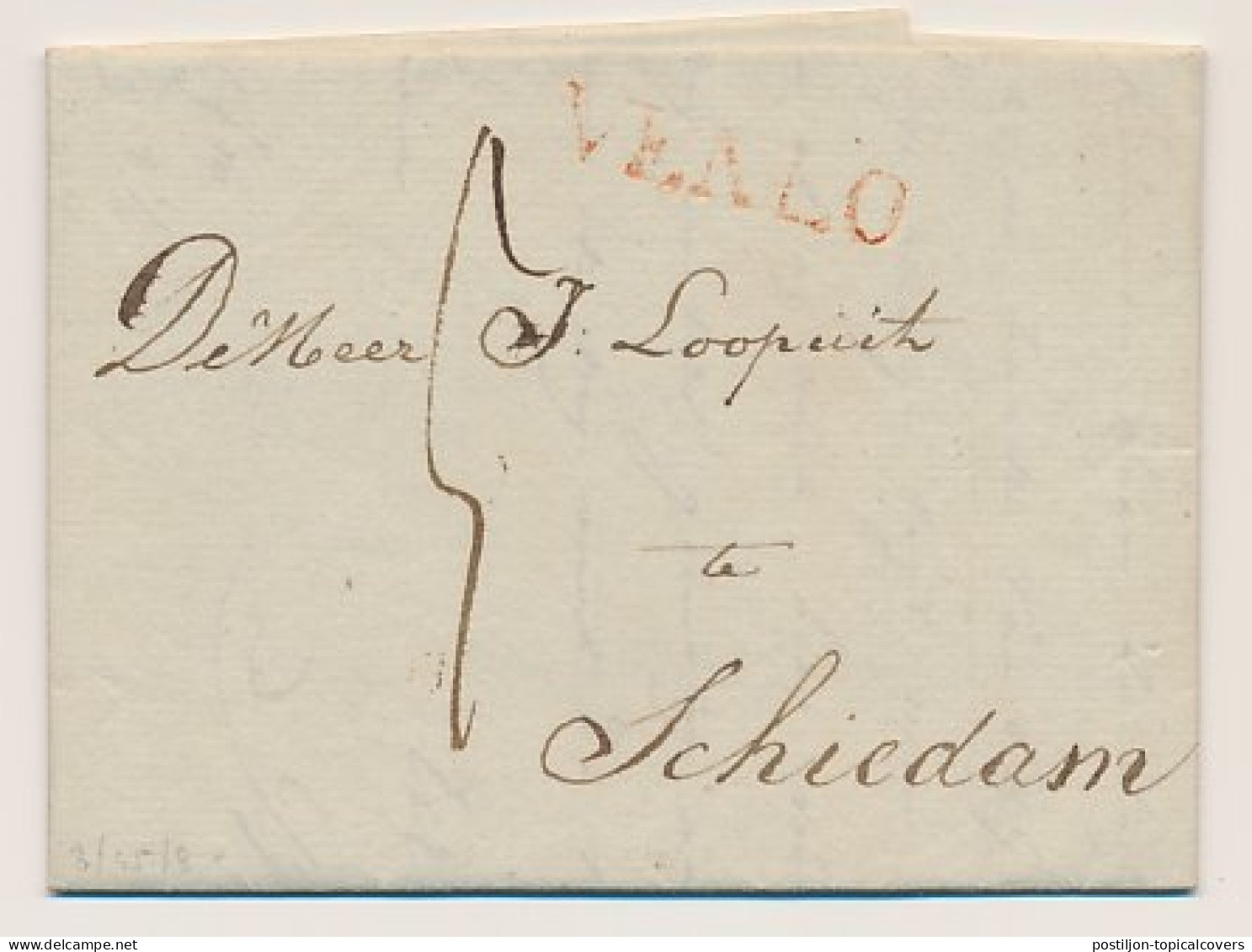 VENLO - Schiedam 1824 - ...-1852 Prephilately