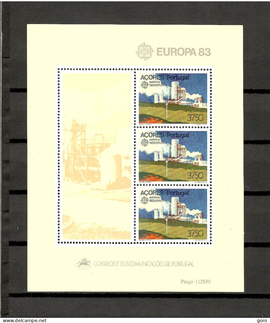 Açores  1983  .-   Y&T  Nº   4   Block   ** - Açores