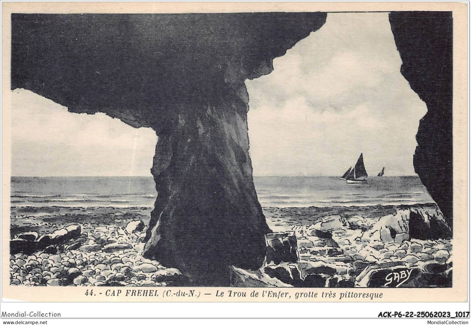 ACKP6-22-0505 - CAP FREHEL - Le Trou De L'enfer - Grotte Très Pittoresque - Cap Frehel