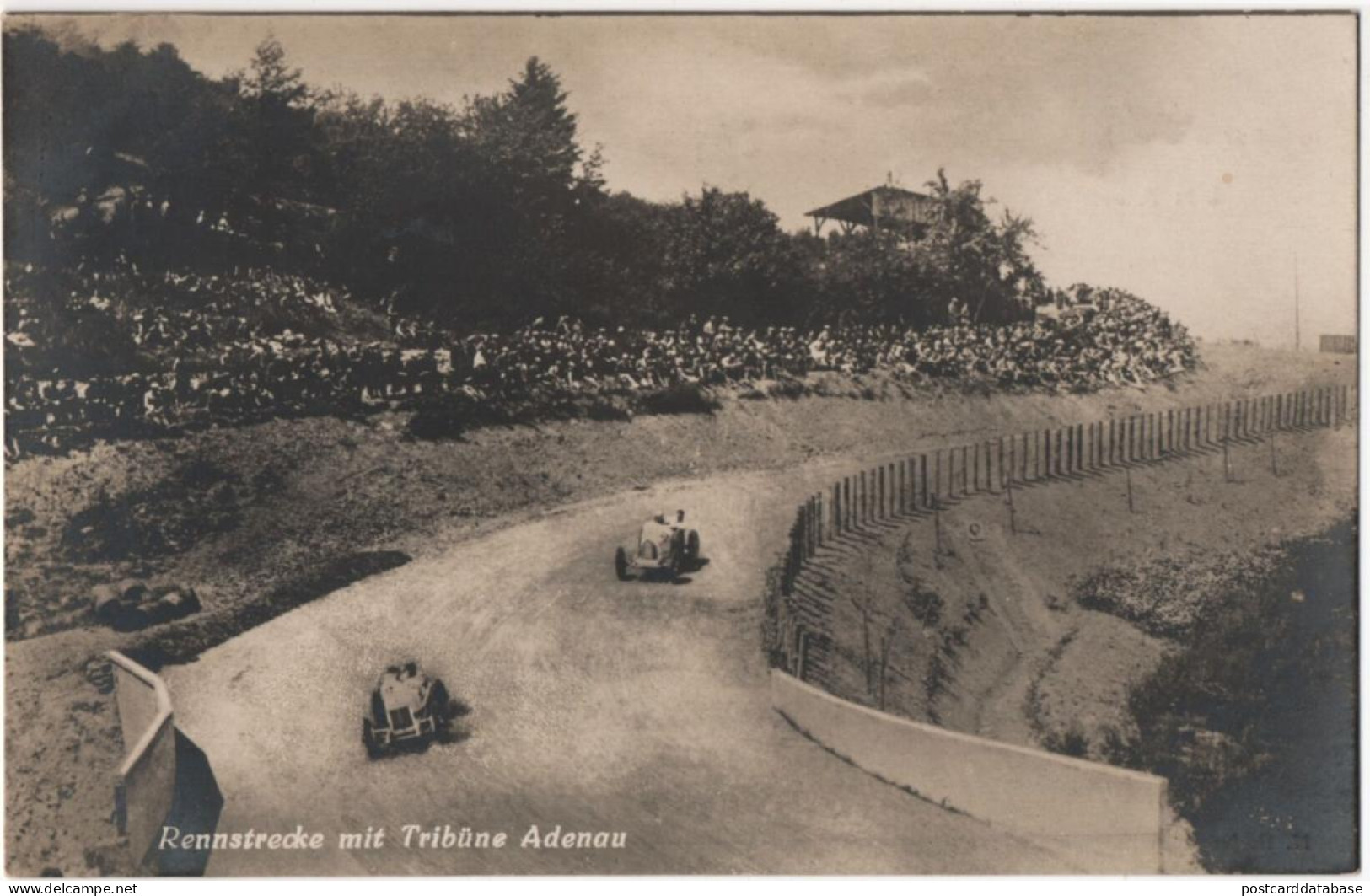 Adenau Rennstrecke Mit Tribune - Nurburg-Ring - & Race, Old Cars - Autres & Non Classés