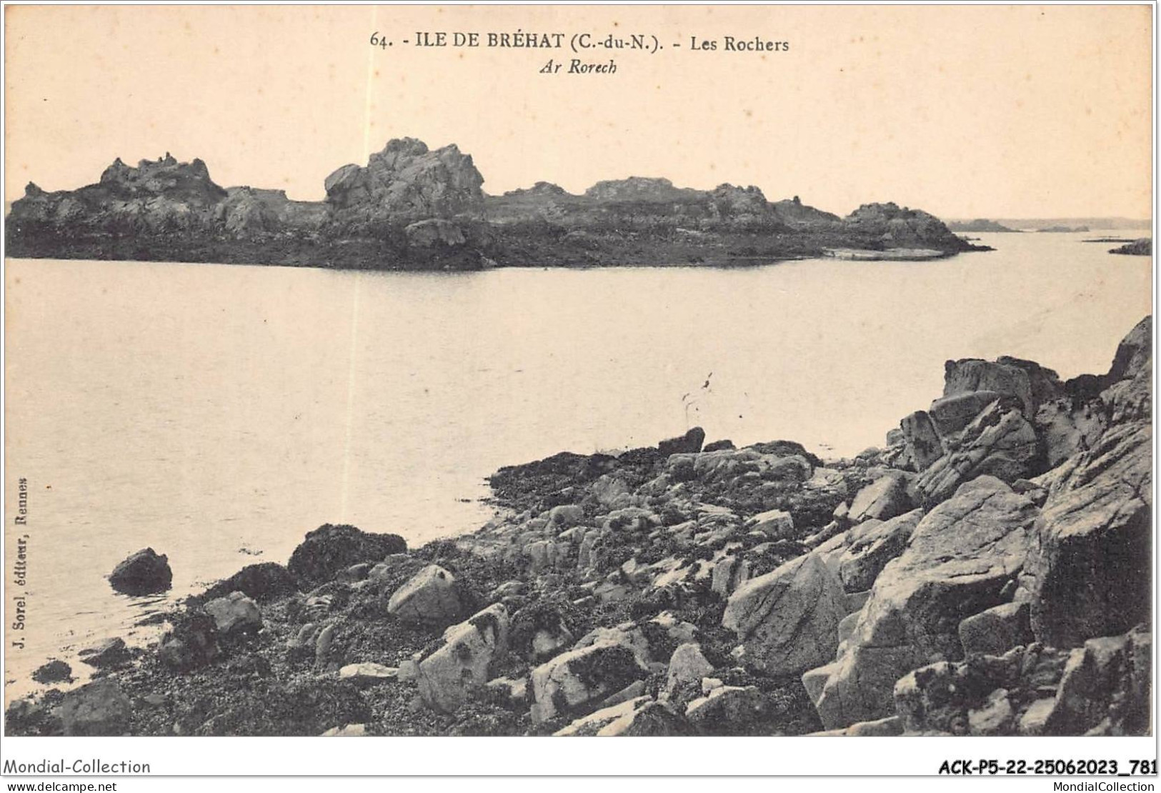 ACKP5-22-0387 - ILE DE BREHAT - Les Rochers  - Ile De Bréhat
