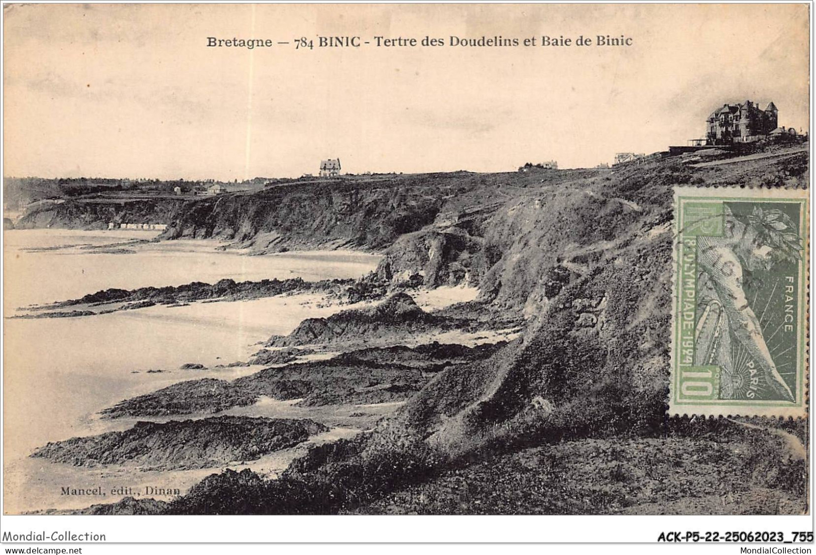 ACKP5-22-0374 - BINIC - Tertre Des Doudelins Et Baie De Binic - Binic