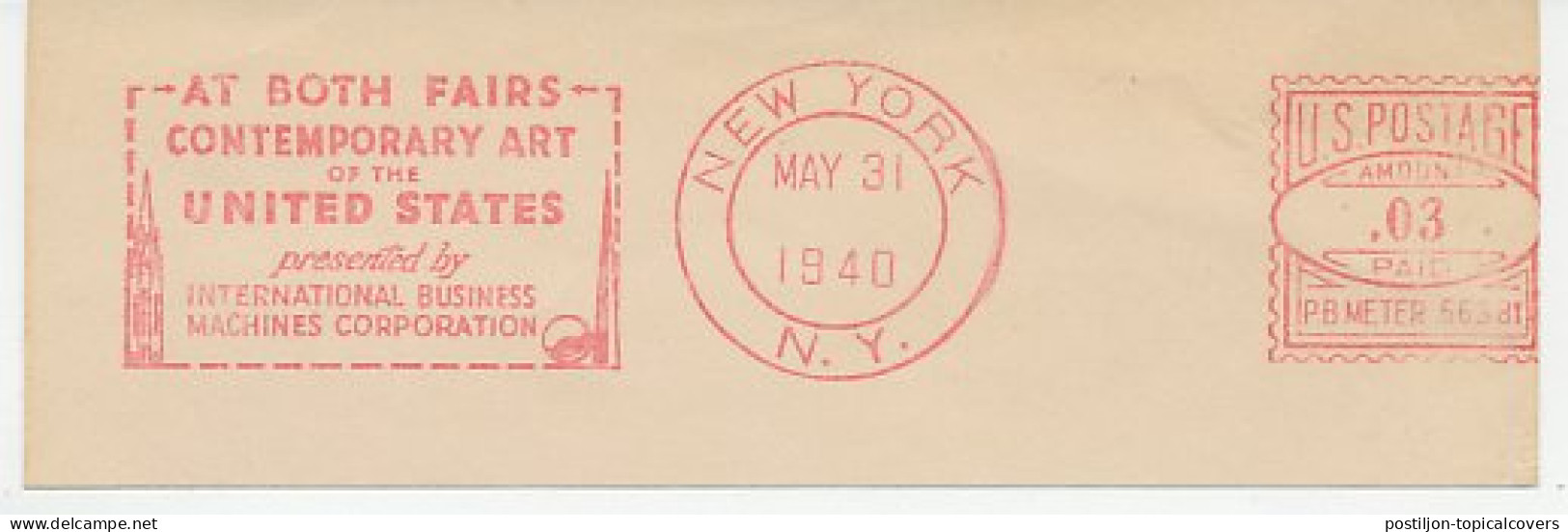 Meter Cut USA 1940 IBM - Contemporary Art - Unclassified