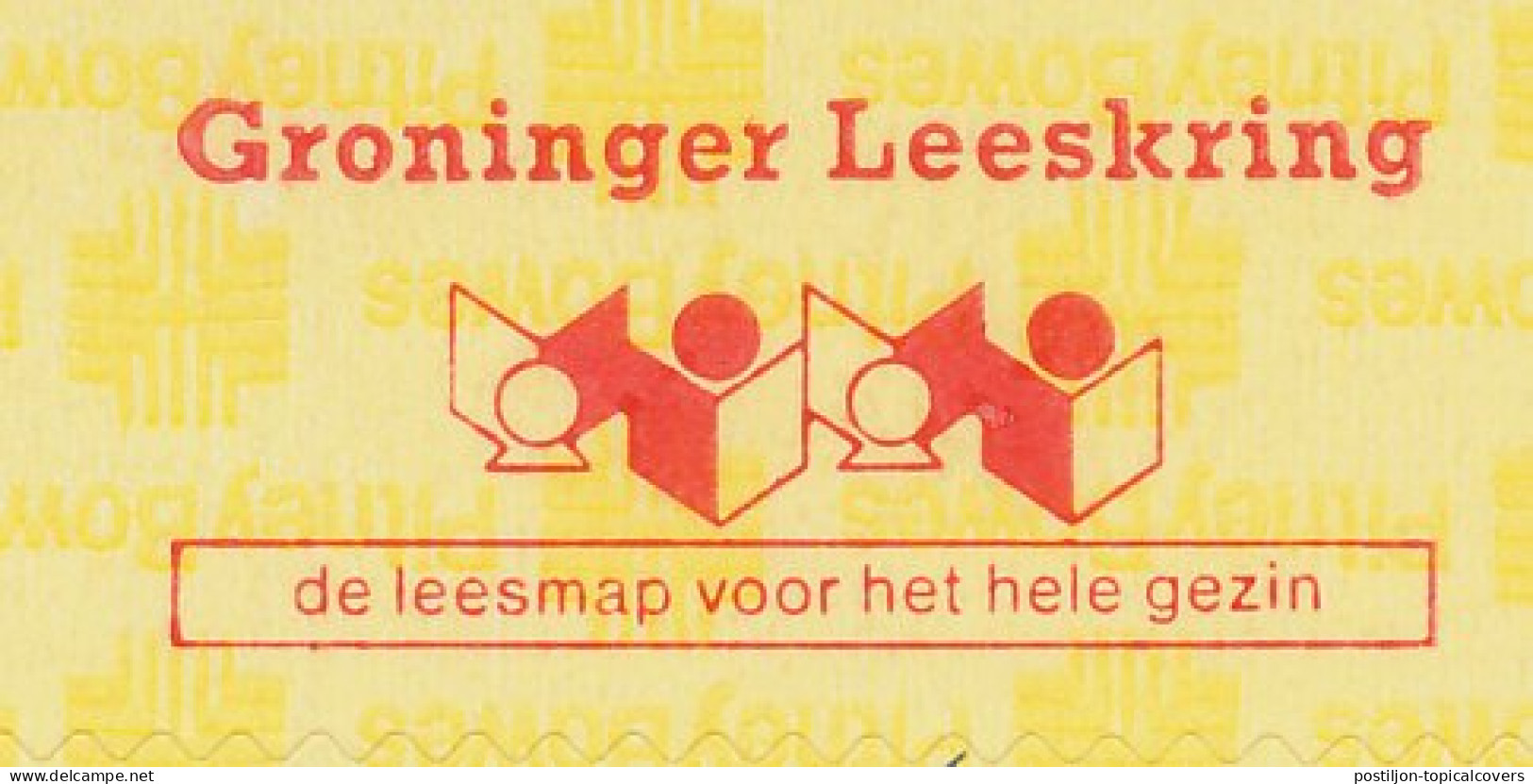 Meter Proof / Test Strip Netherlands 1980 Reading Circle - Book - Unclassified