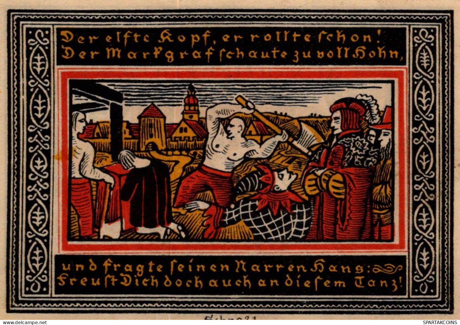 50 PFENNIG 1921 Stadt ETTLINGEN Baden UNC DEUTSCHLAND Notgeld Banknote #PB371 - [11] Local Banknote Issues