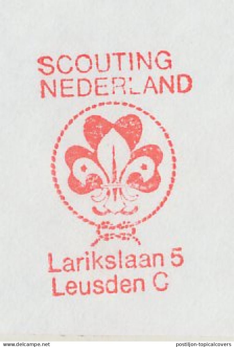 Meter Cover Netherlands 1984 Dutch Scouting - Autres & Non Classés