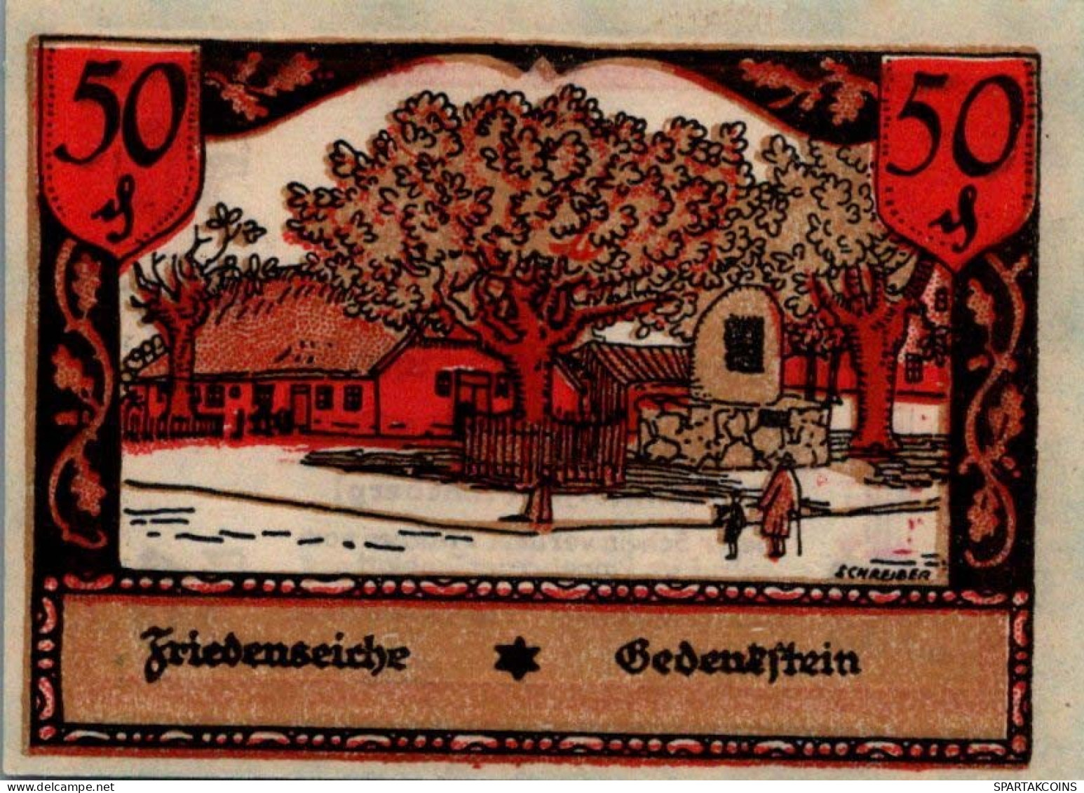 50 PFENNIG 1921 Stadt BREDSTEDT Schleswig-Holstein UNC DEUTSCHLAND #PB174 - [11] Local Banknote Issues