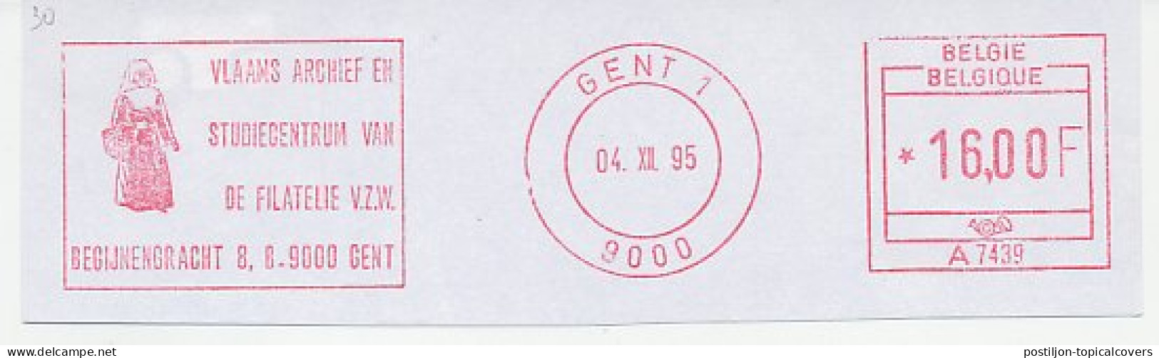 Meter Cut Belgium 1995 Beguine - Autres & Non Classés
