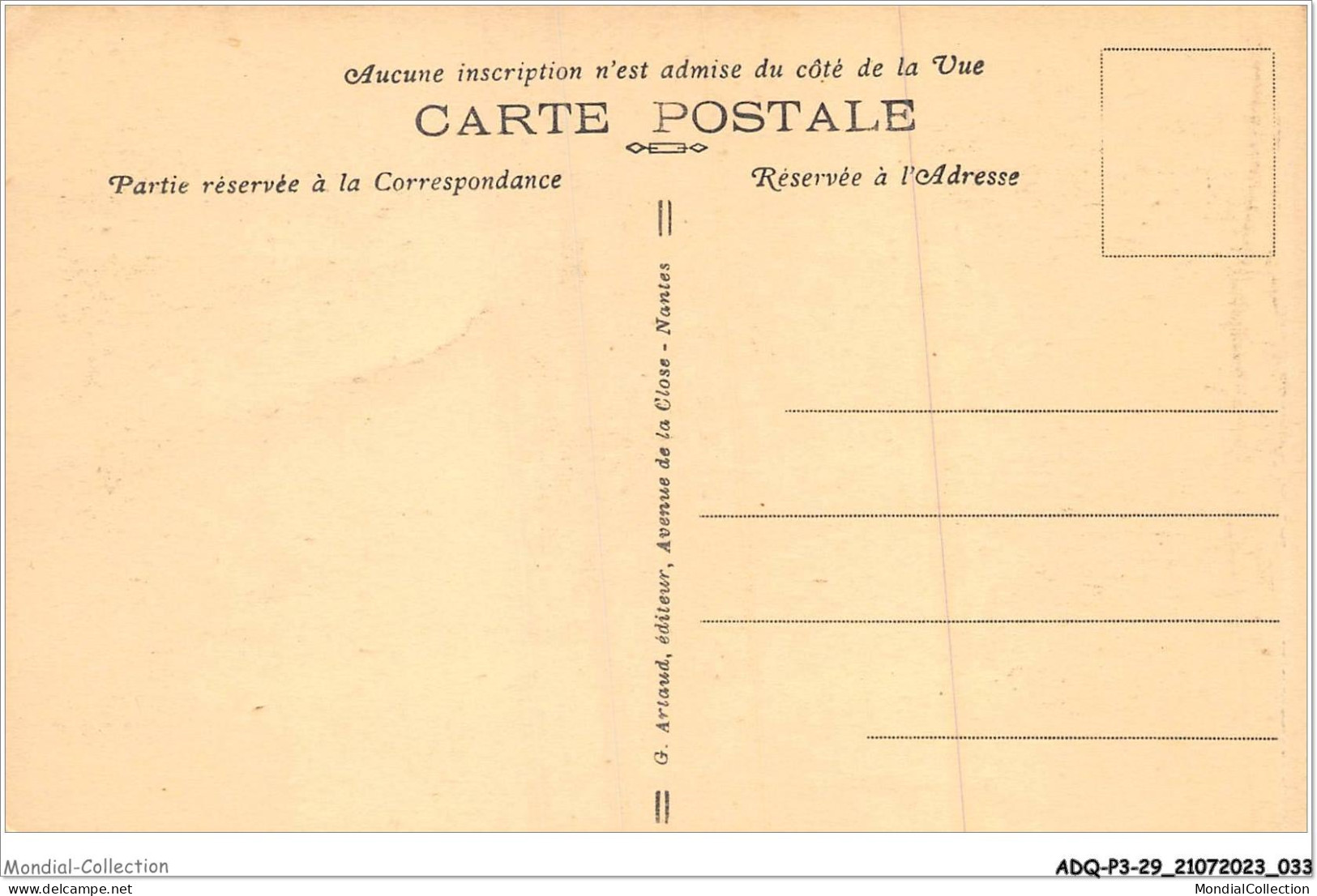 ADQP3-29-0203 - CONCARNEAU - Le Beffroi - Concarneau