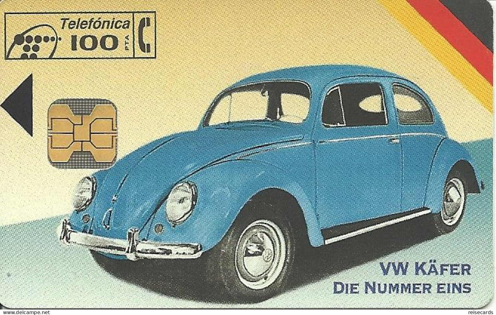 Spain: Telefonica - 1994.08 VW Käfer - Privatausgaben