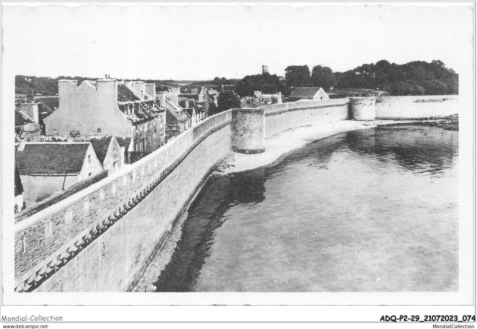 ADQP2-29-0119 - CONCARNEAU - Les Remparts Et La Ville Close - Concarneau