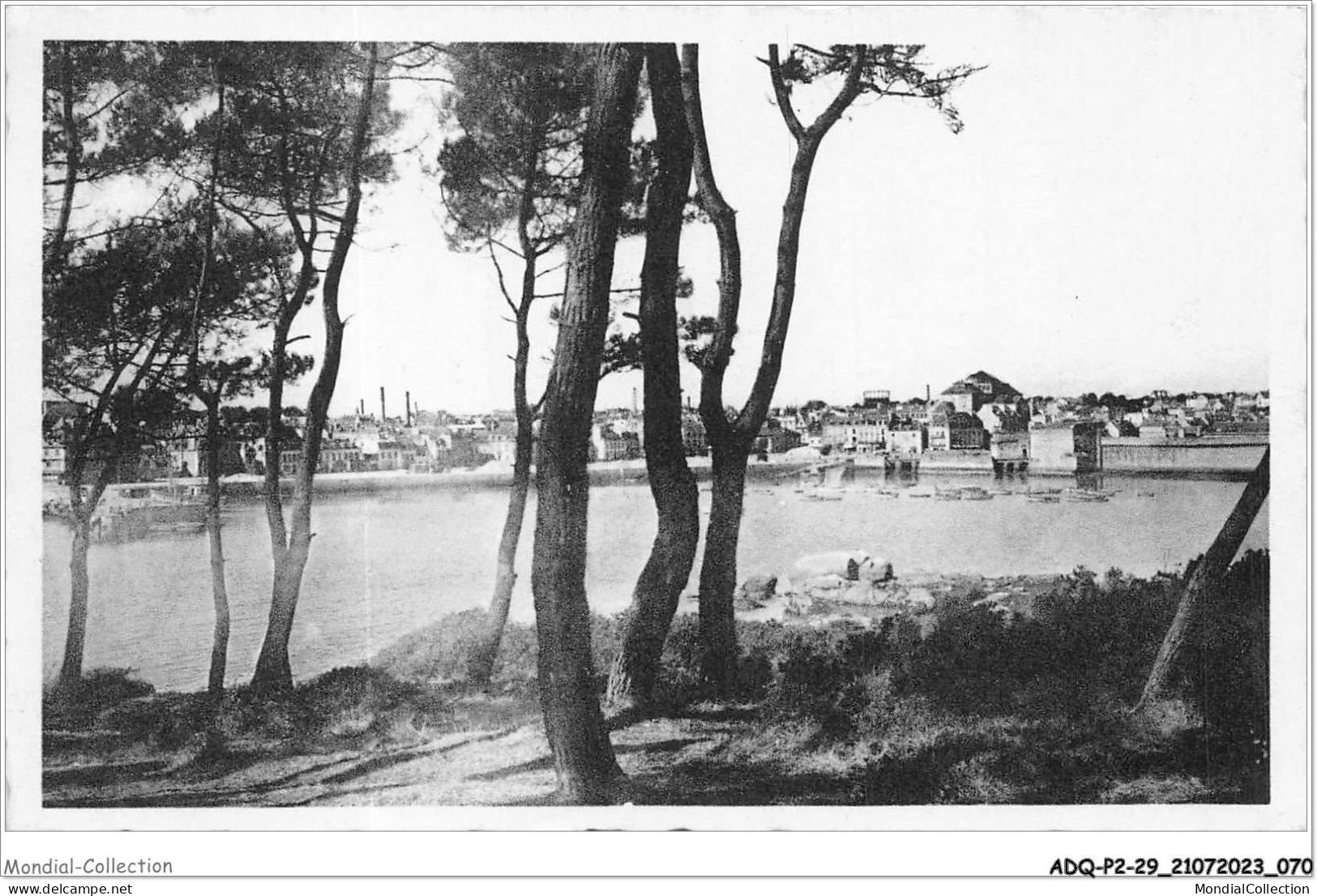 ADQP2-29-0117 - CONCARNEAU - Vue Générale Sur Le Port - Concarneau