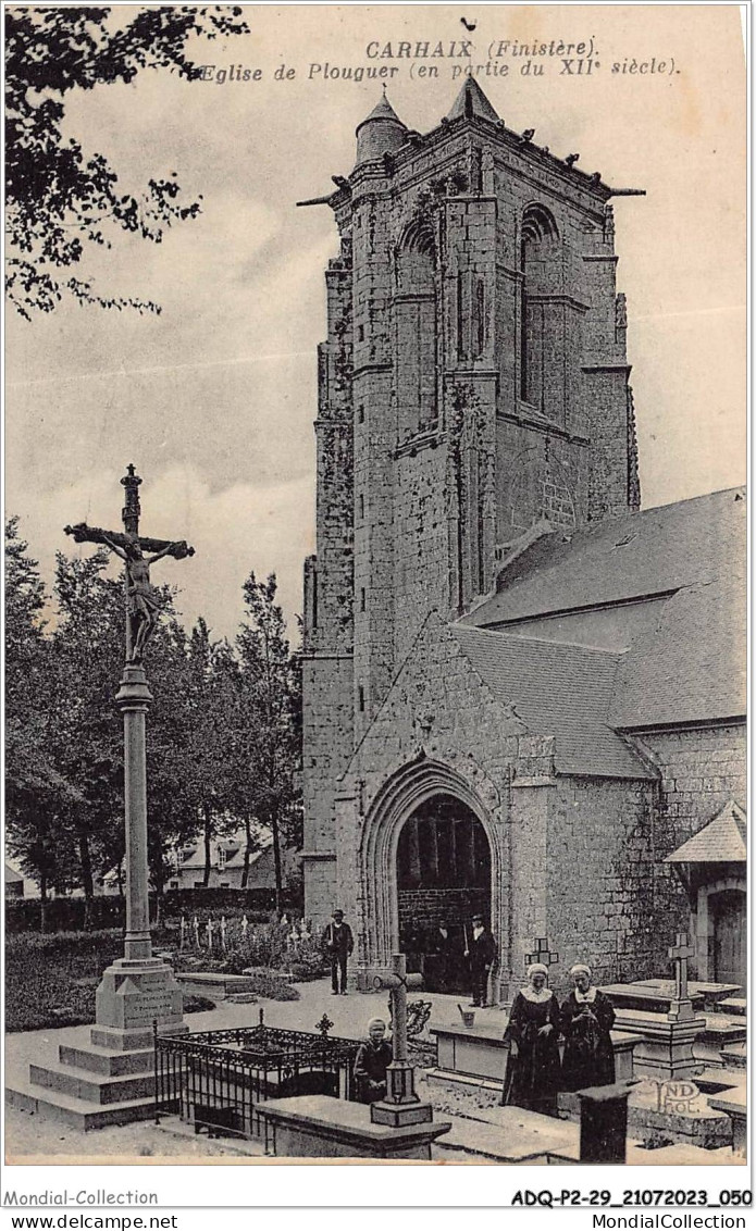 ADQP2-29-0107 - CARHAIX - église De Plouguer - Carhaix-Plouguer