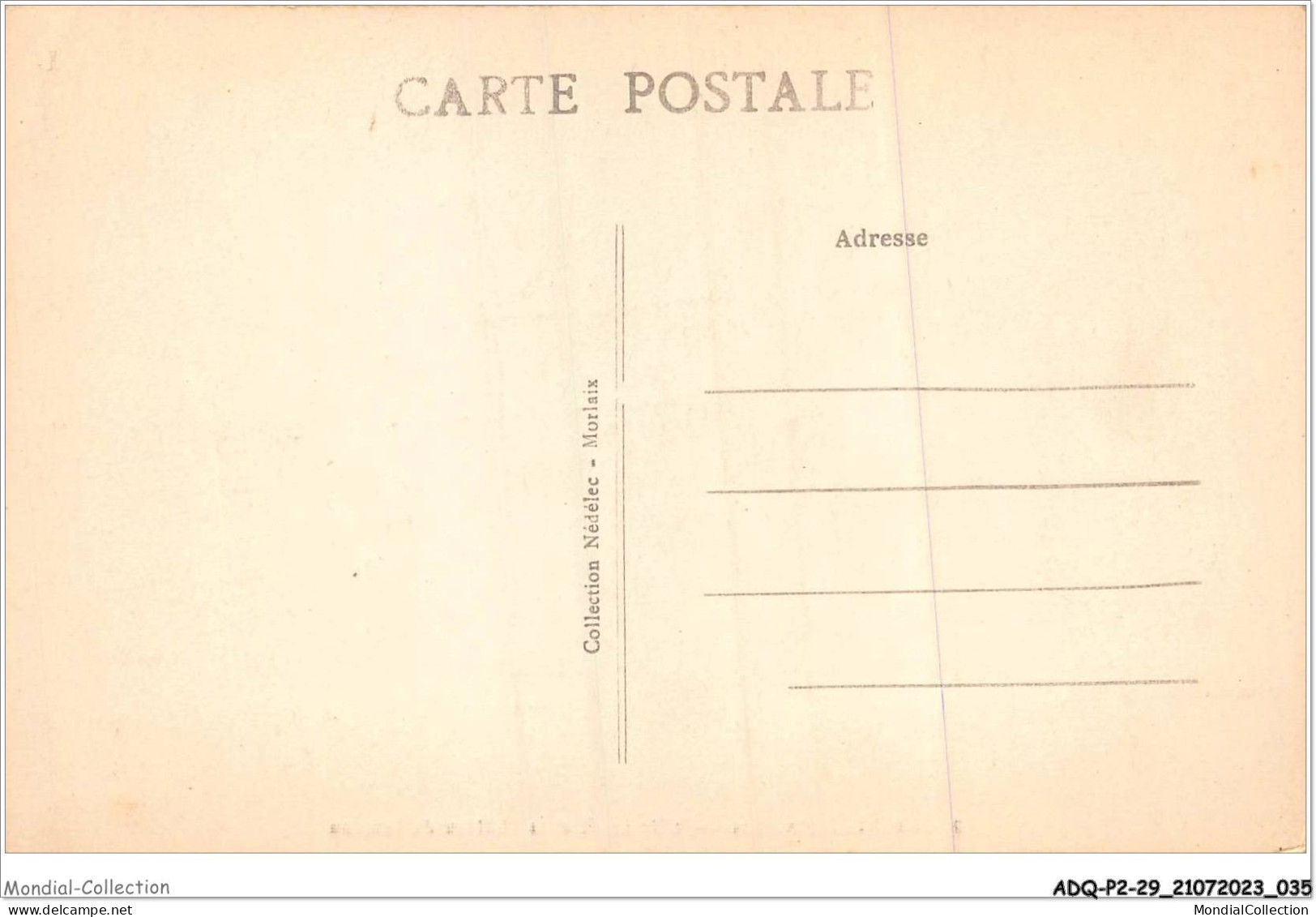 ADQP2-29-0099 - CARANTEC - L'ile Louët Et Le Château Du Taureau - Carantec