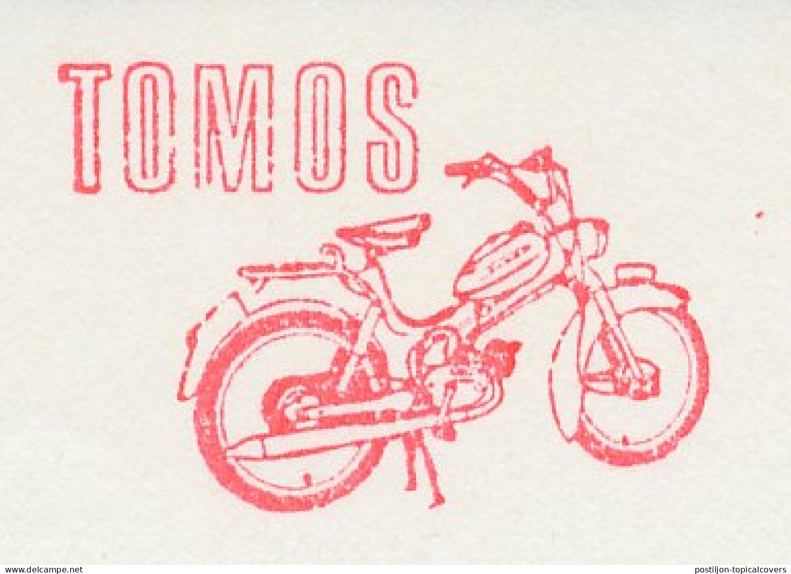 Meter Proof / Test Strip Netherlands 1989 Moped - Tomos - Motorräder