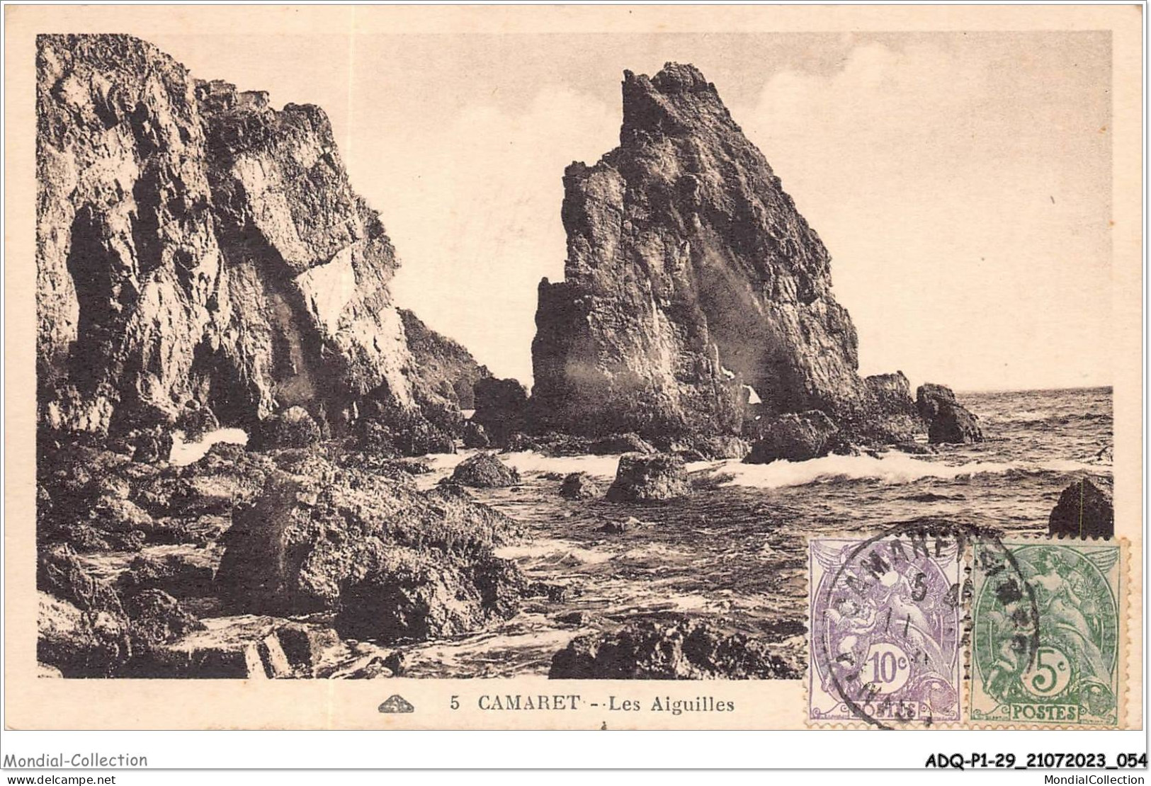 ADQP1-29-0028 - CAMARET -  Les Aiguilles - Camaret-sur-Mer