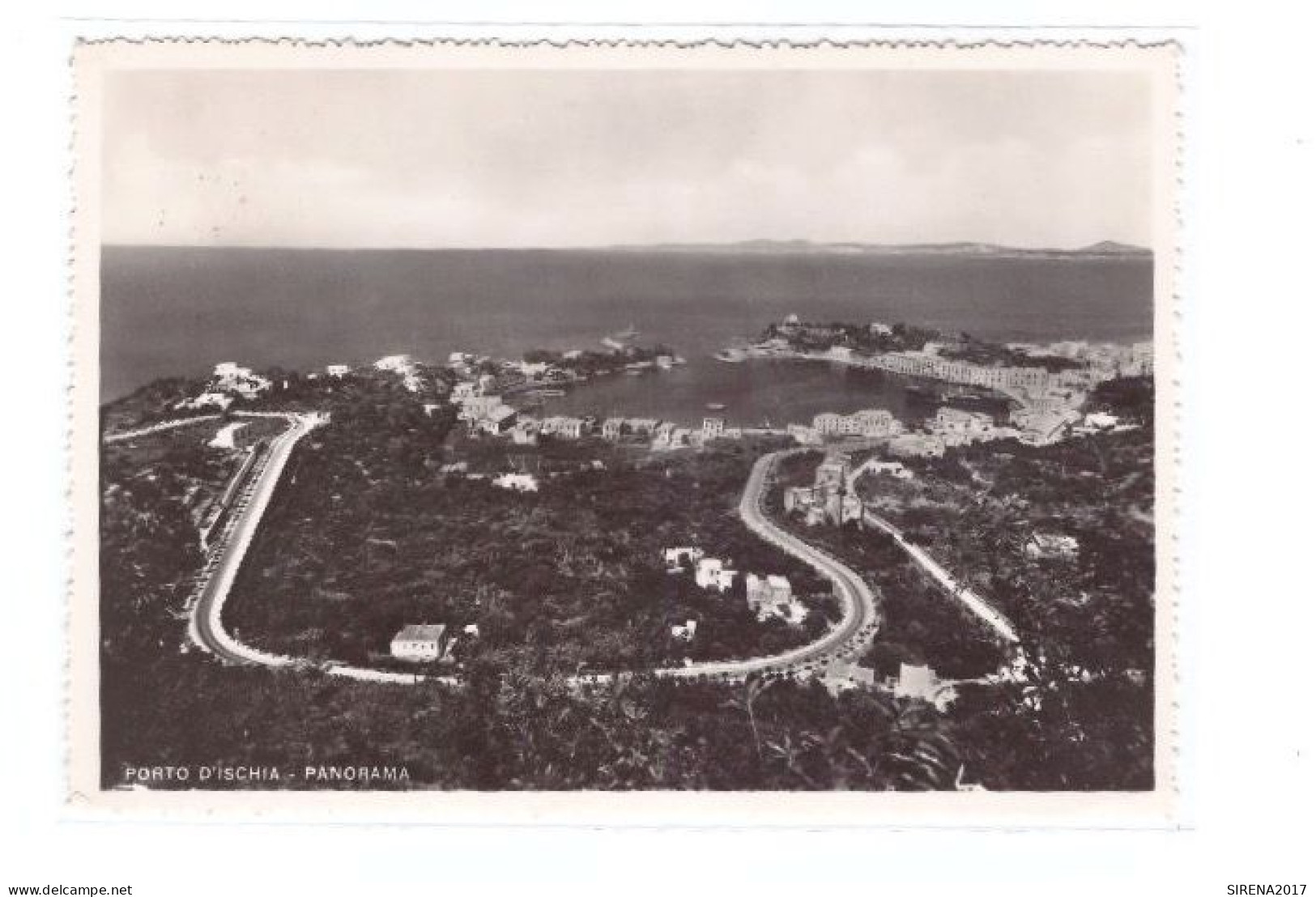 PORTO D' ISCHIA - PANORAMA  - NAPOLI - VIAGGIATA - Napoli (Neapel)