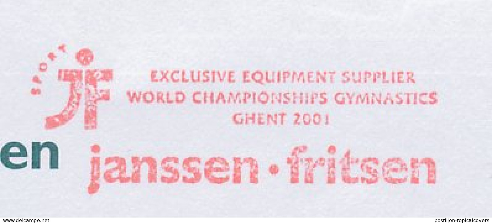 Meter Top Cut Netherlands 2004 World Championships Gymnastics Ghent 2001 - Other & Unclassified