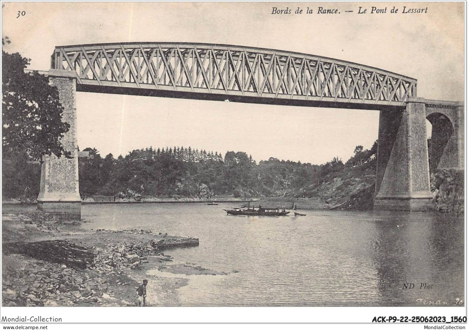ACKP9-22-0777 - DINAN - Bords De La Rance - Le Pont De Lessart - Dinan