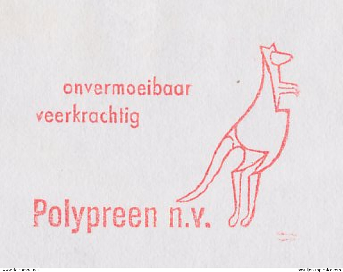 Meter Cover Netherlands 1991 Kangaroo - Beverwijk - Autres & Non Classés