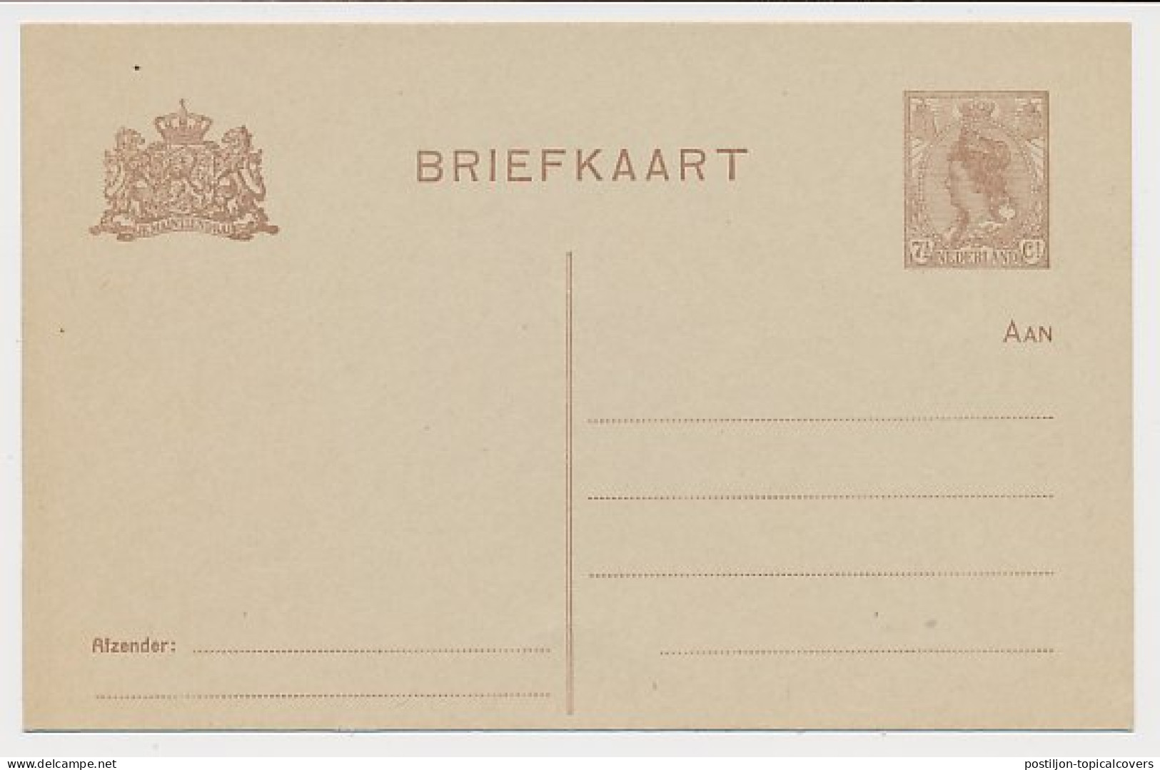 Briefkaart G. 191 - Entiers Postaux