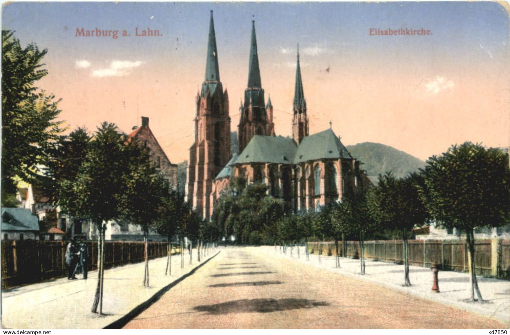 Marburg An Der Lahn - Elisabethkirche - Marburg