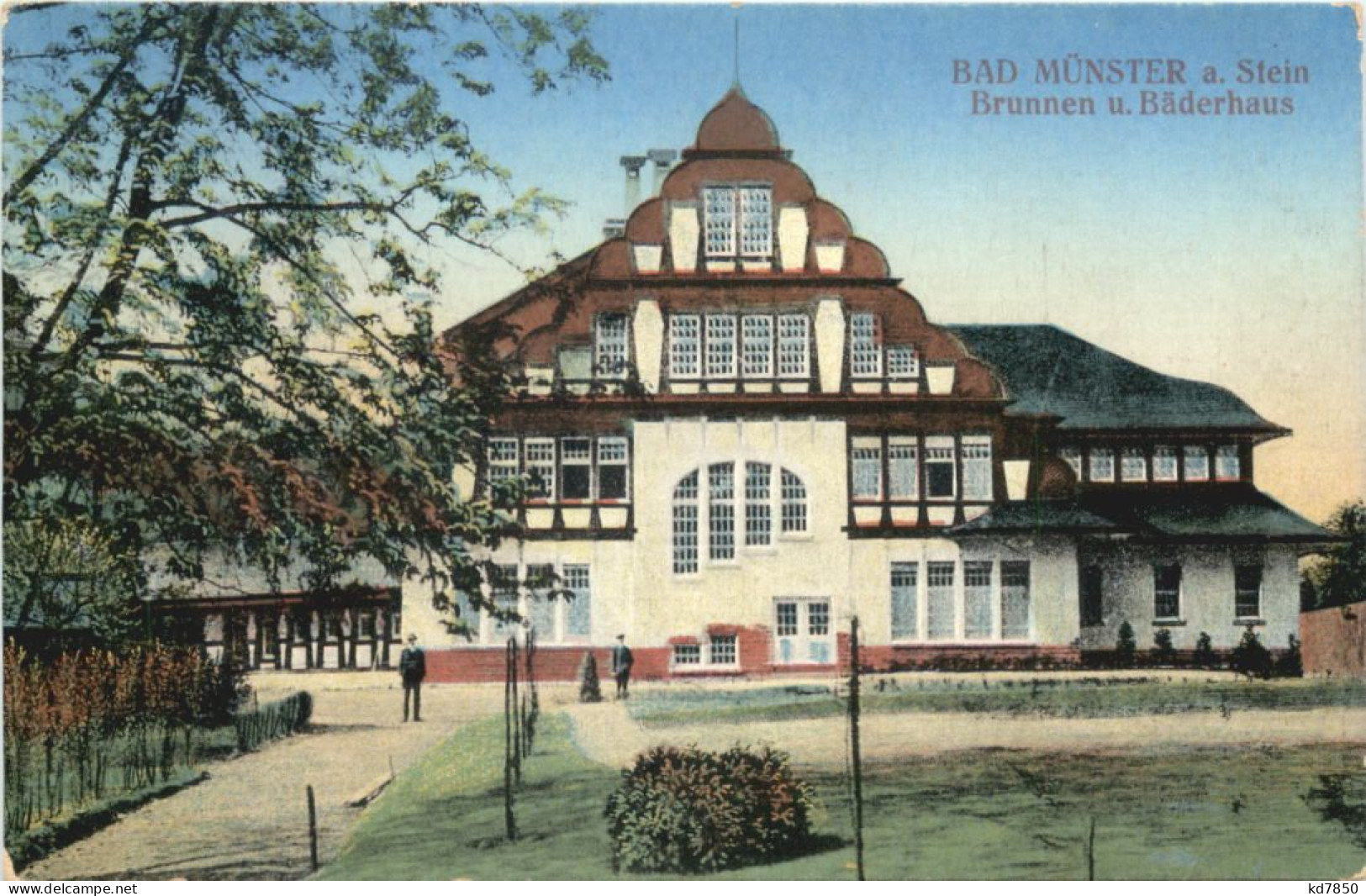 Bad Münster Am Stein - Brunnen Und Bäderhaus - Bad Muenster A. Stein - Ebernburg