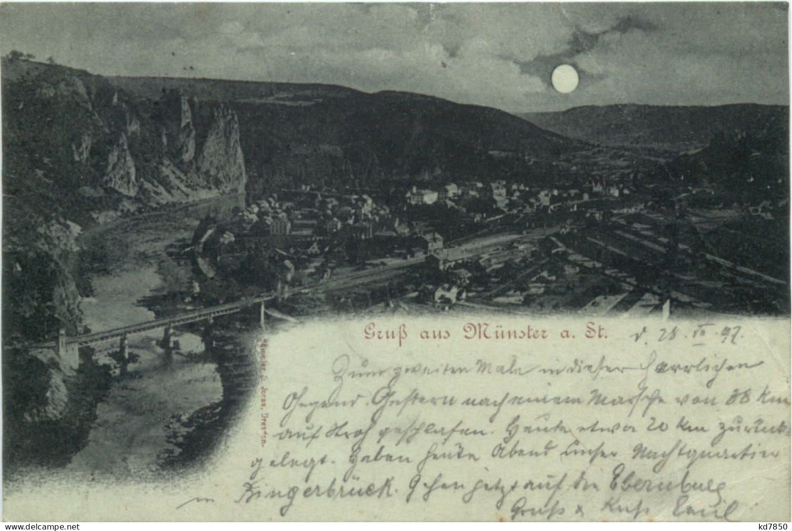 Gruss Aus Bad Münster Am Stein - Bad Muenster A. Stein - Ebernburg