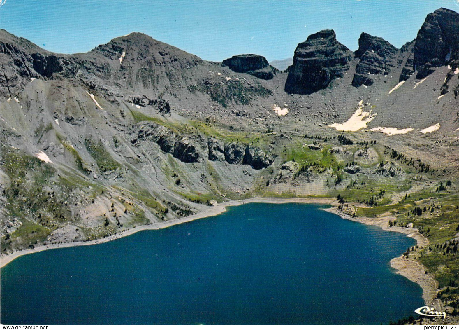 04 - Lac D'Allos - Vue Générale Aérienne - Castellane