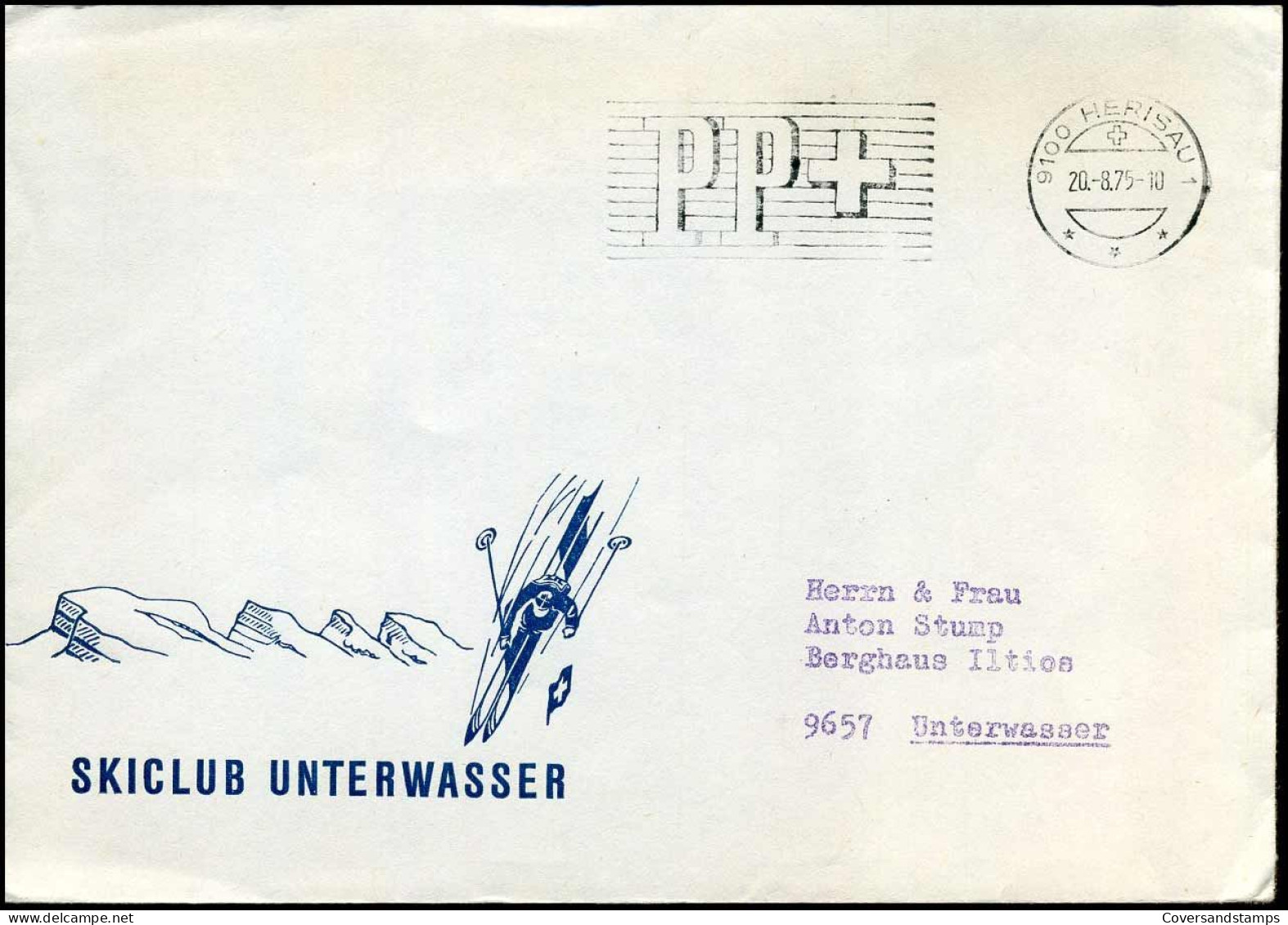Cover To Unterwasser - Briefe U. Dokumente