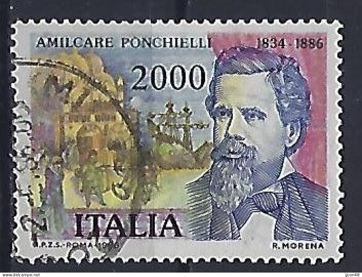 Italy 1986  Amilcare Ponchielli  (o) Mi.1961 - 1981-90: Used