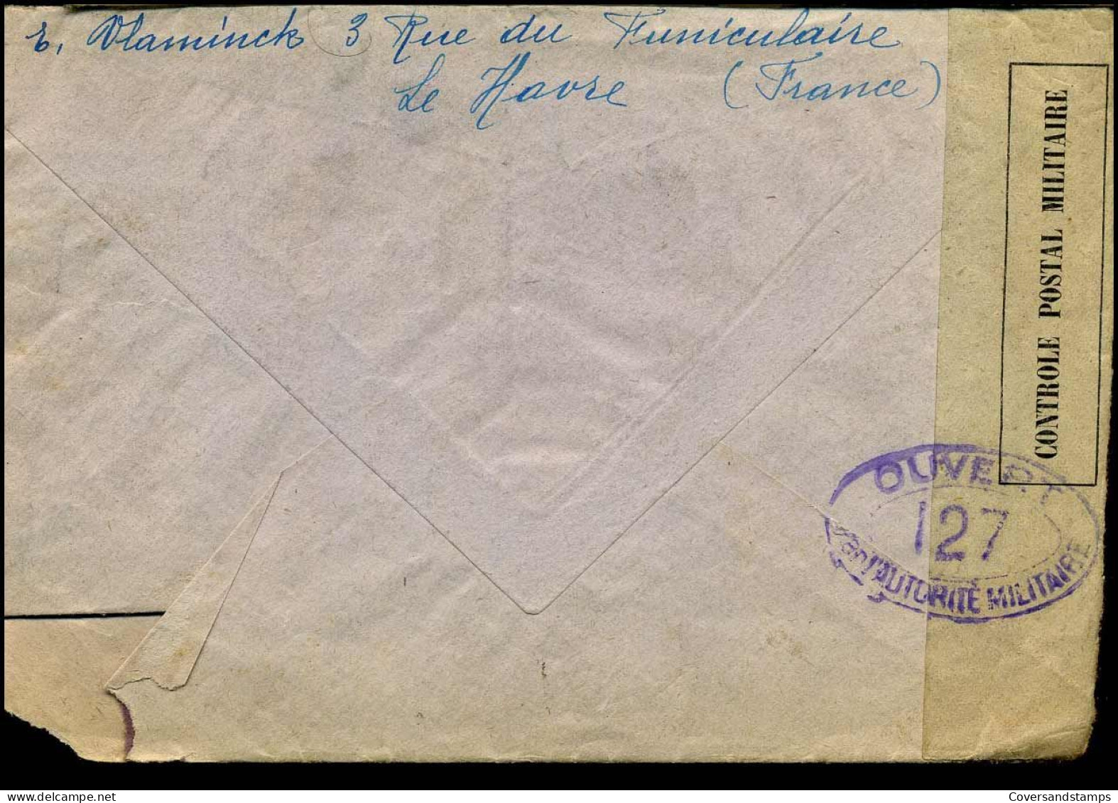 Registered Cover To Aeschi, Switzerland - Ouvert Par L'Authorité Militaire - Guerre (timbres De)
