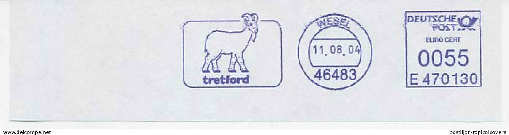 Meter Cut Germany 2004 Capricorn - Goat - Autres & Non Classés