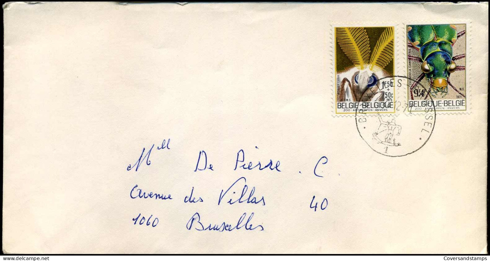 Cover - N° 1610 + 1613 - Lettres & Documents