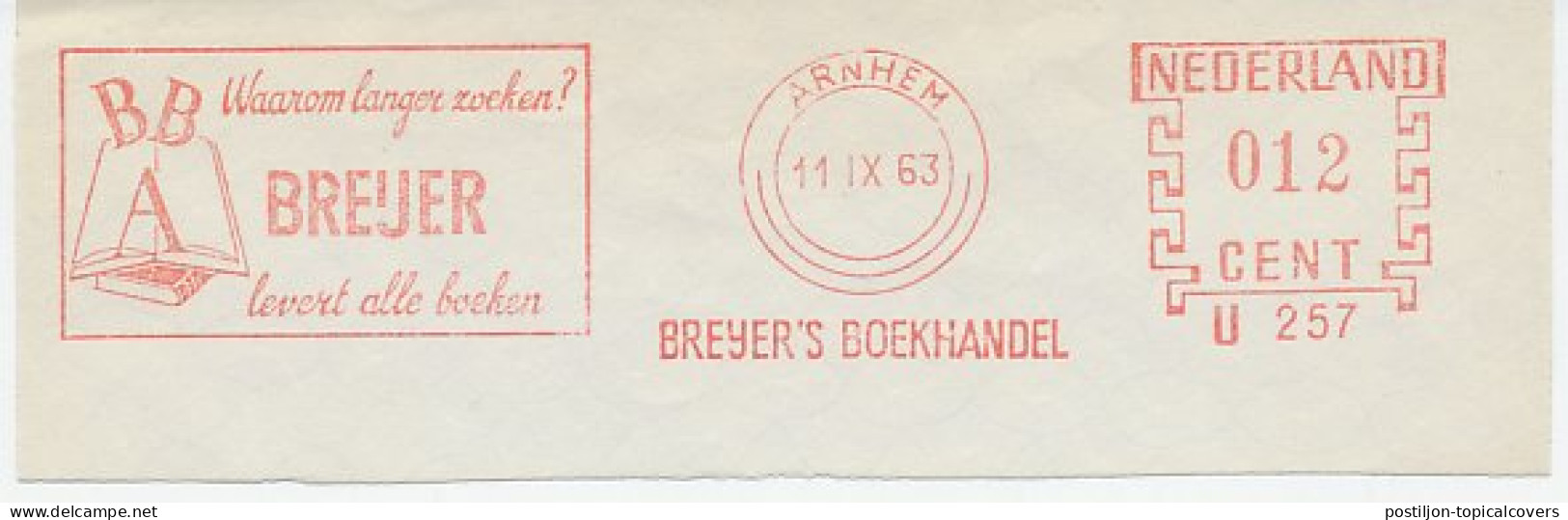 Meter Cut Netherlands 1963 Books - Zonder Classificatie